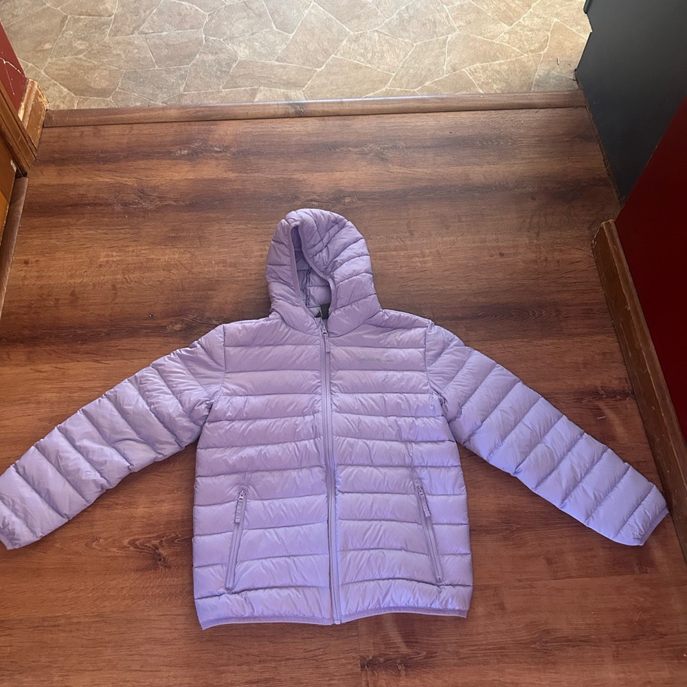 Eddie Bauer Lilac Puffer Jacket